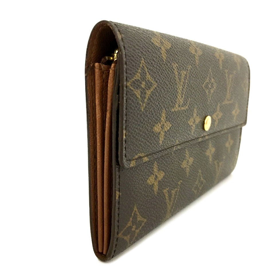 Louis Vuitton Monogram Portefeiulle Sarah Long Bifold Wallet