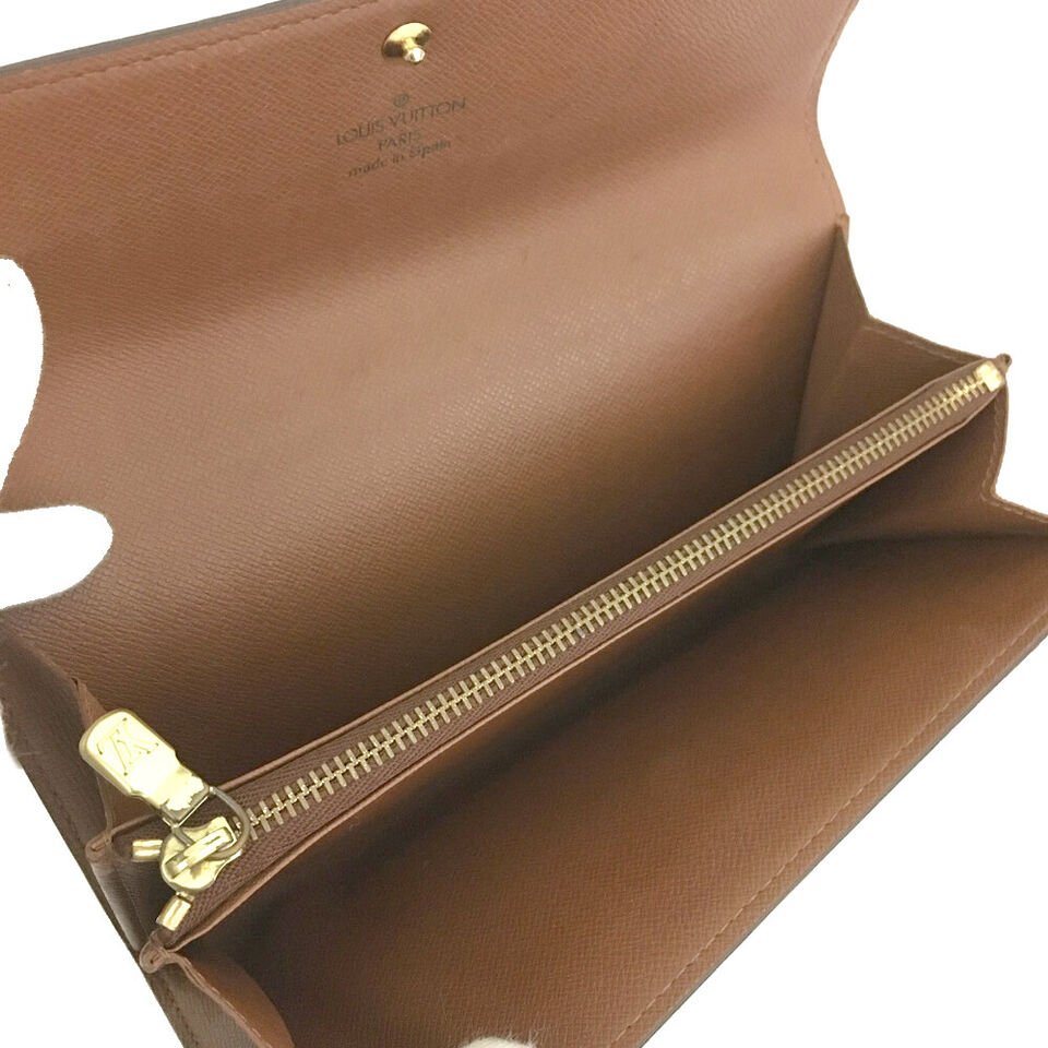 Louis Vuitton Monogram Portefeiulle Sarah Long Bifold Wallet