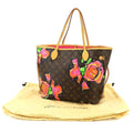 LOUIS VUITTON Monogram Rose Neverfull MM Tote Bag