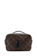 Monogram Saintonge Bag Brown Black