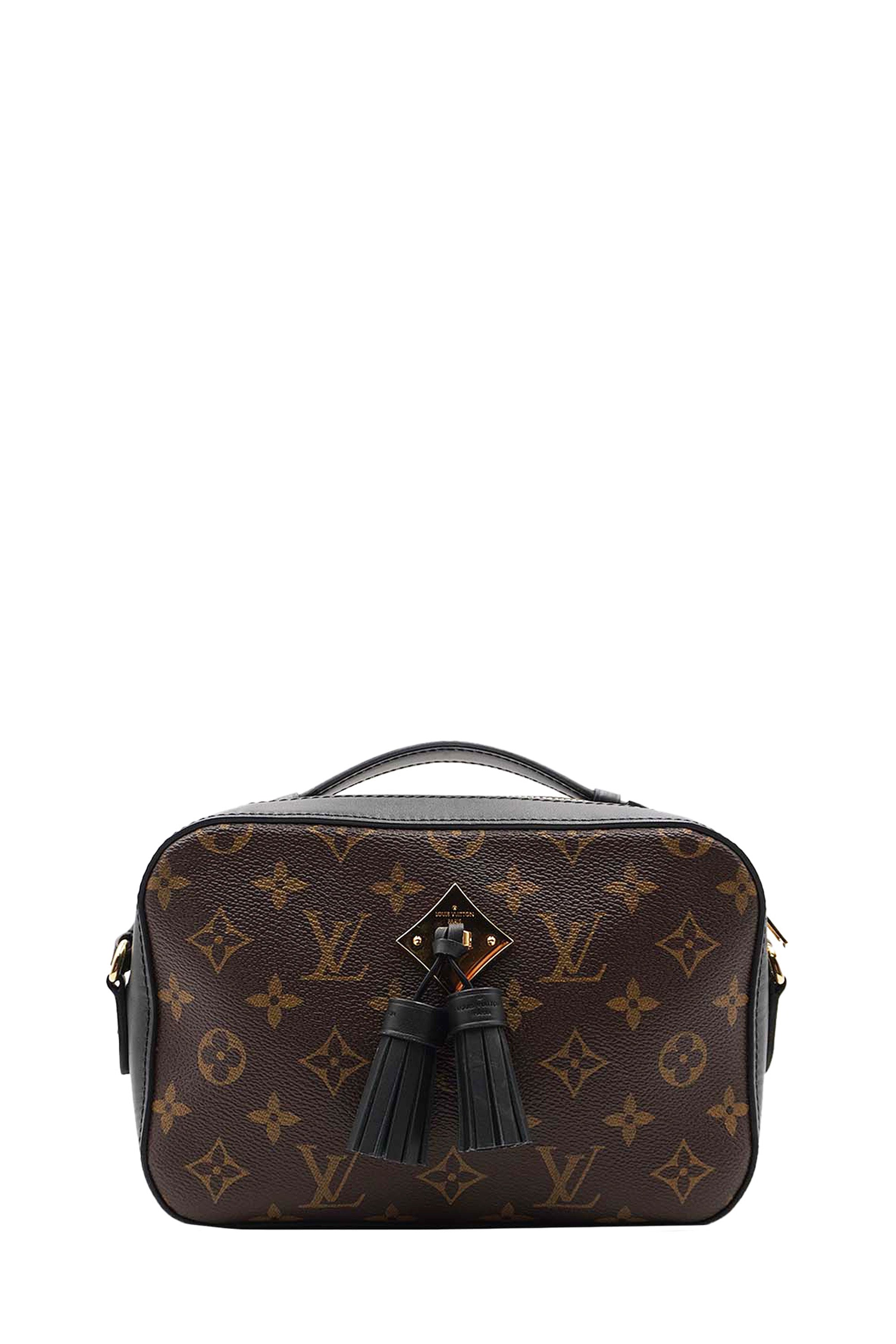 Monogram Saintonge Bag Brown Black