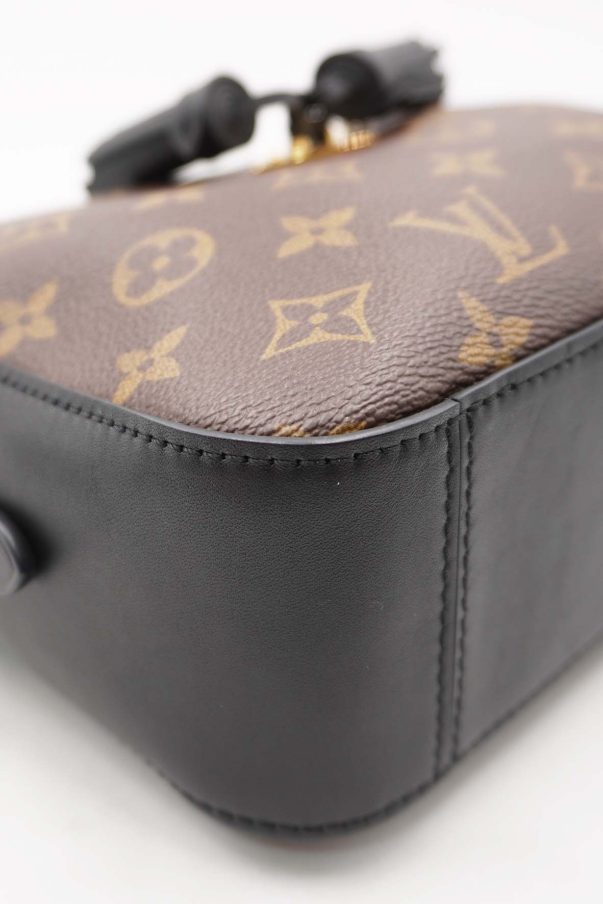 Monogram Saintonge Bag Brown Black