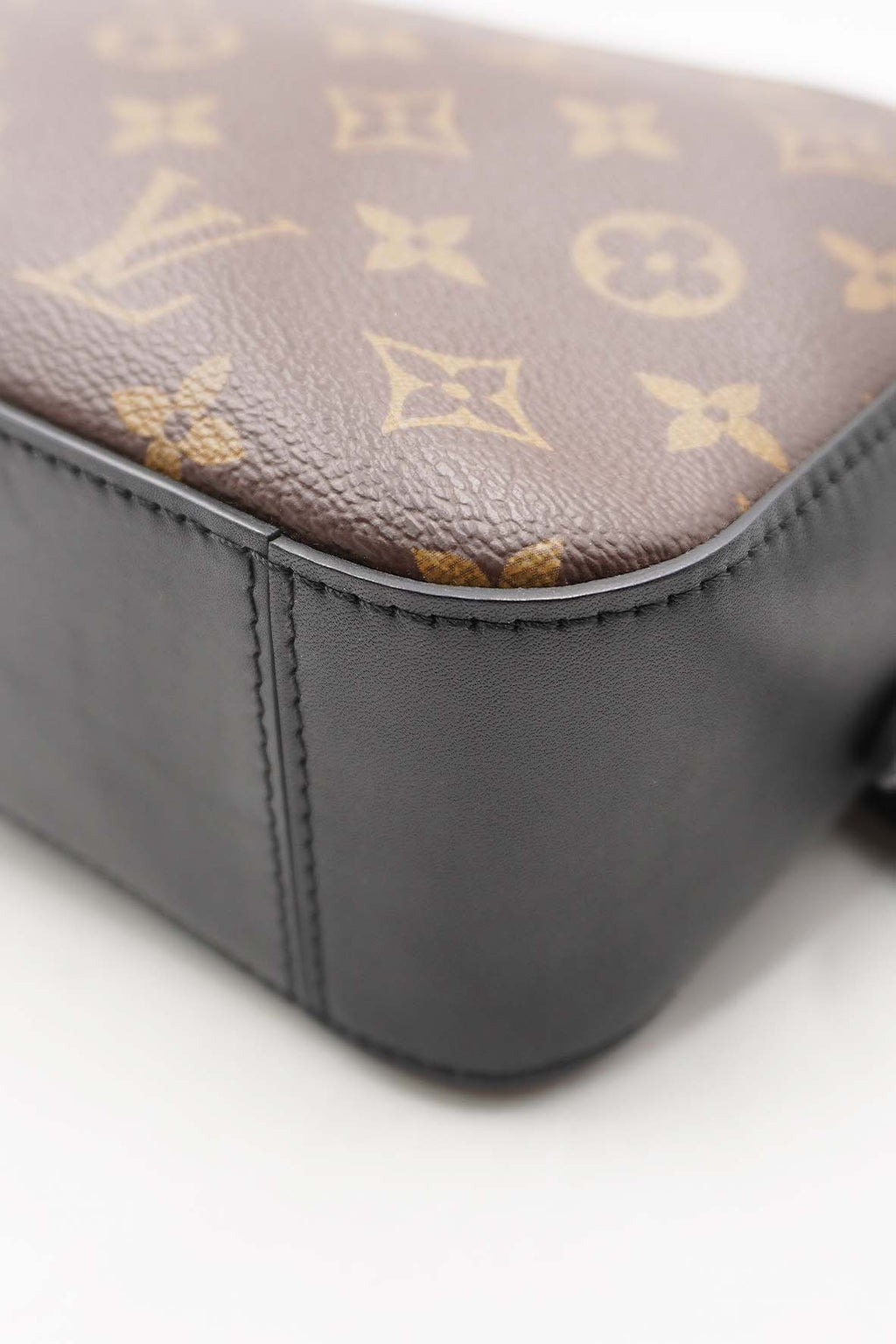 Monogram Saintonge Bag Brown Black