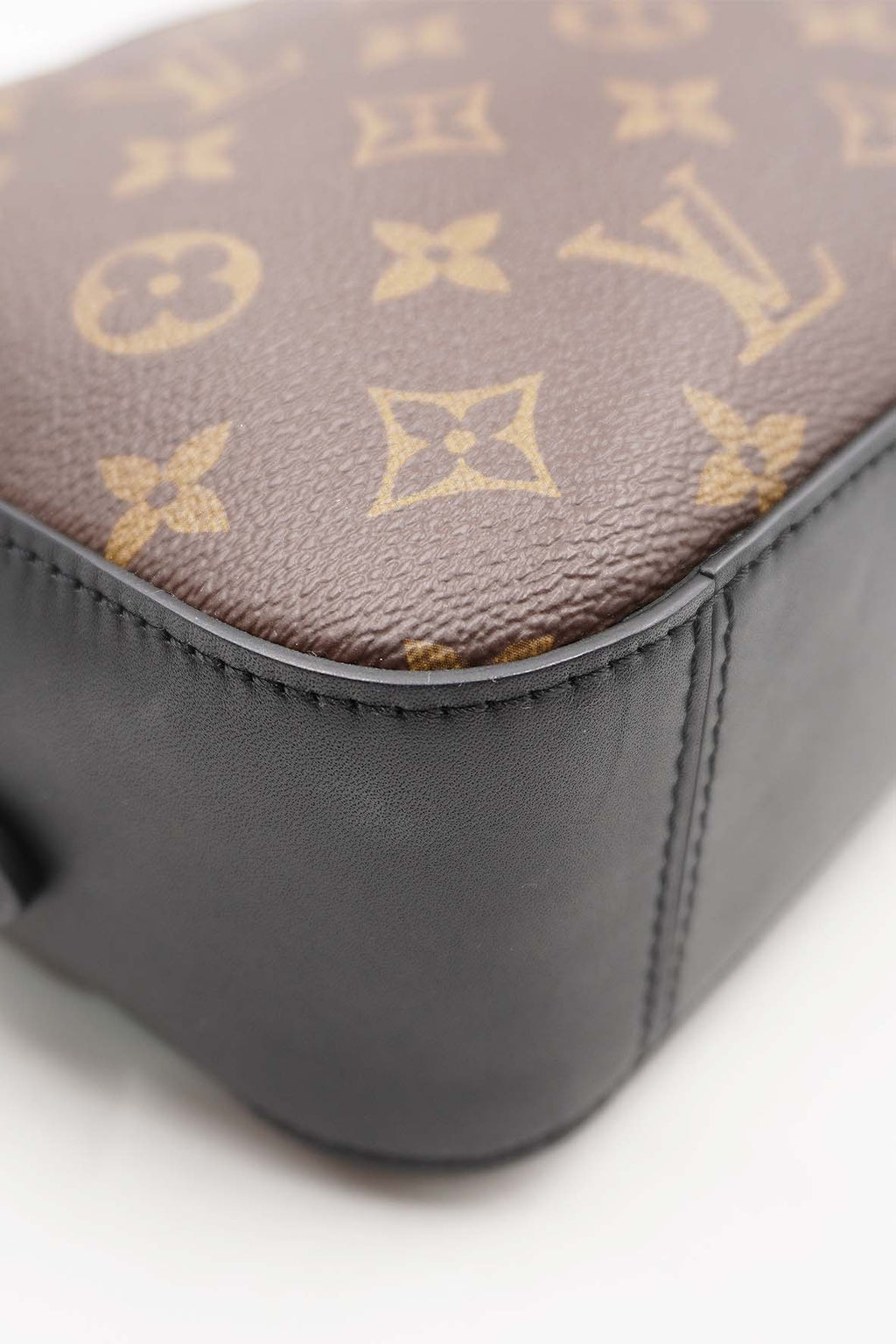 Monogram Saintonge Bag Brown Black