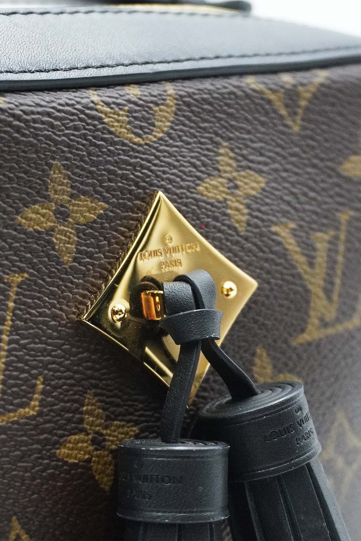 Monogram Saintonge Bag Brown Black