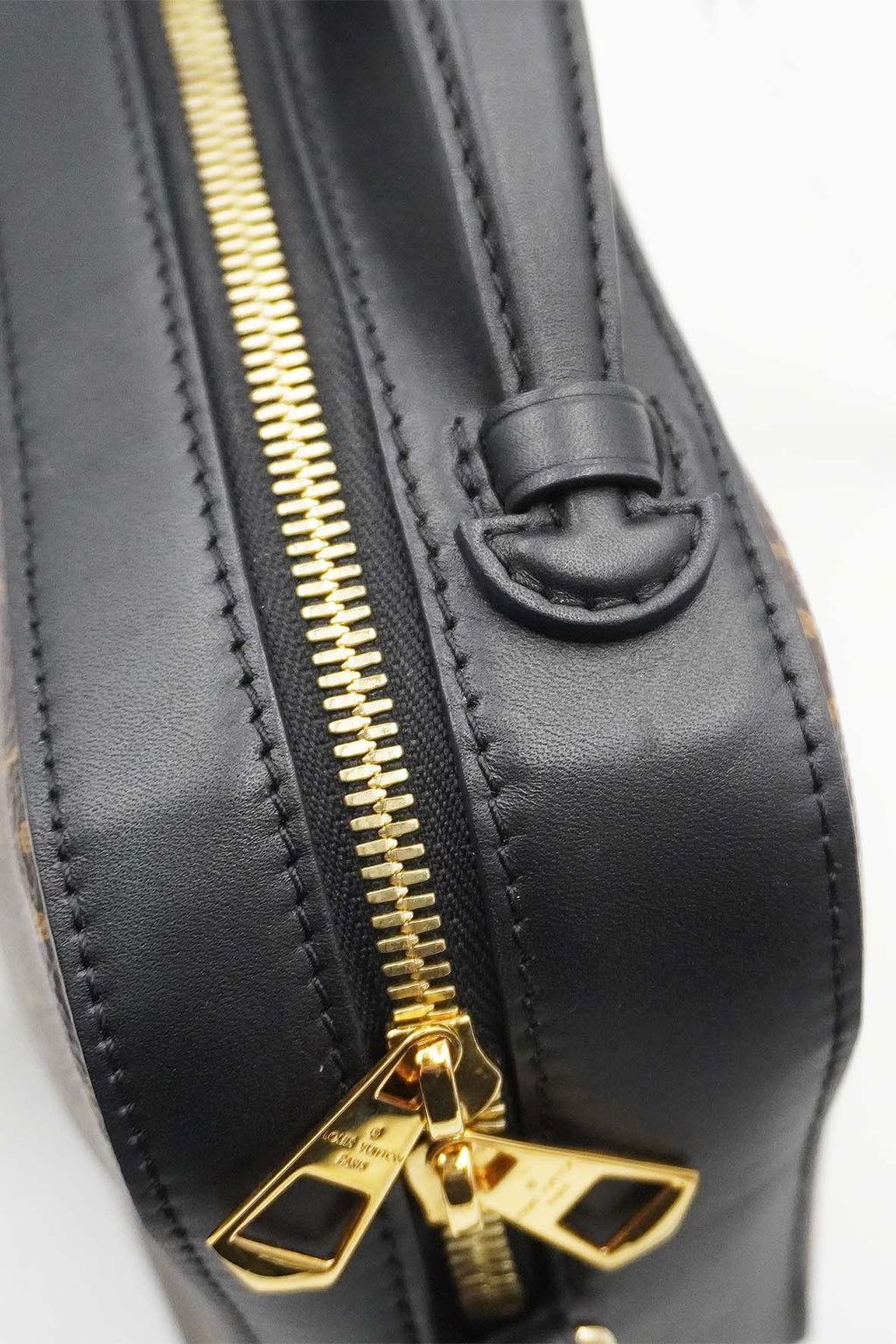 Monogram Saintonge Bag Brown Black