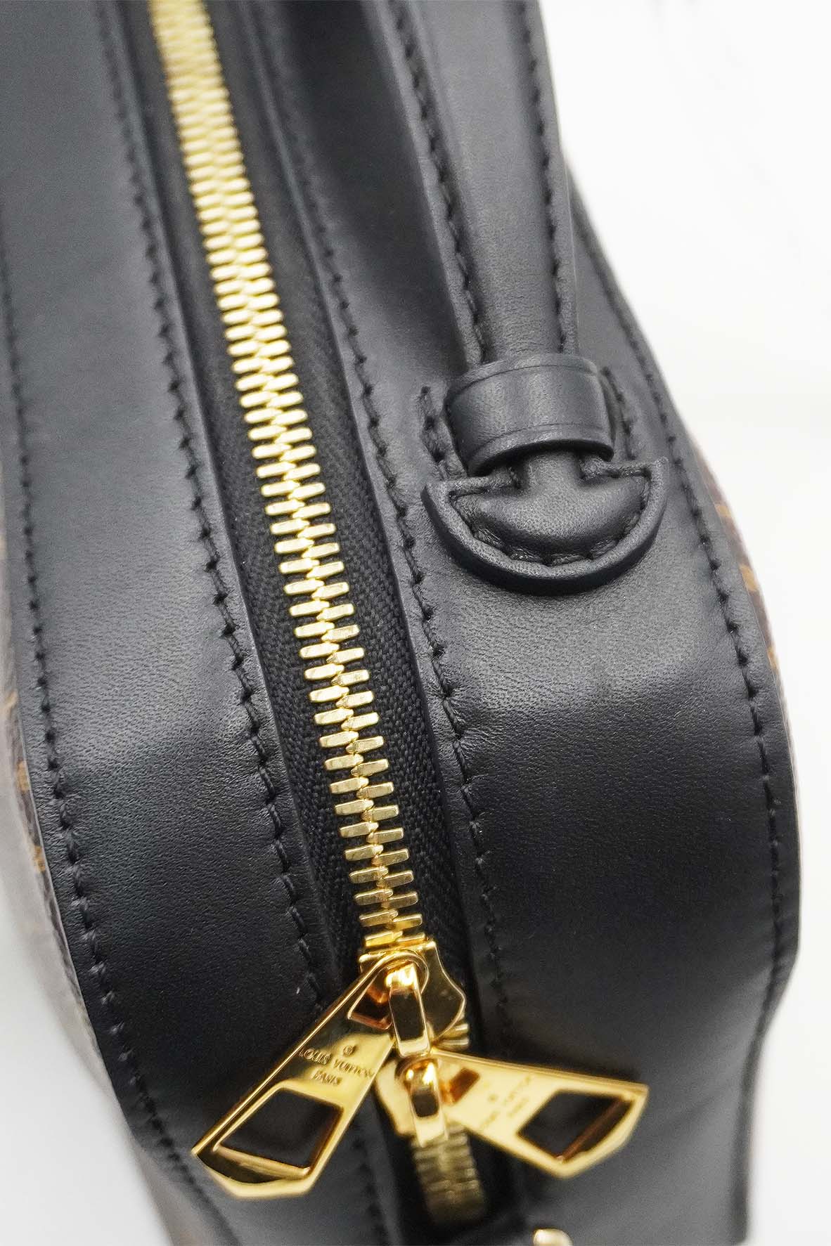 Monogram Saintonge Bag Brown Black