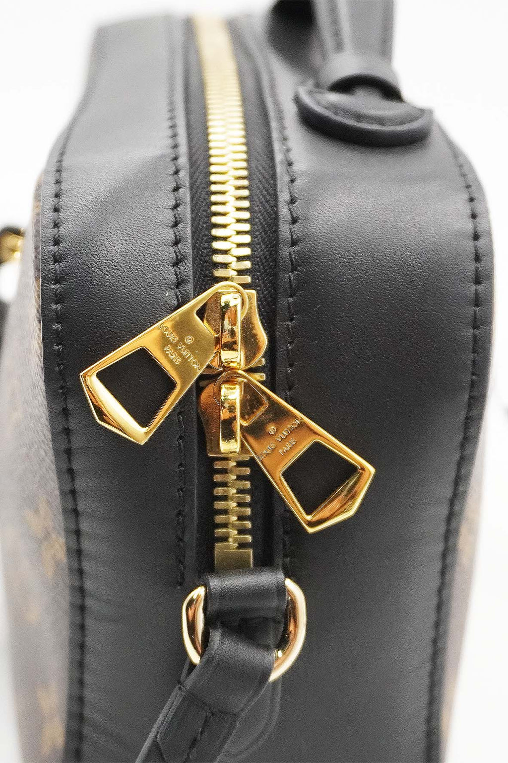 Monogram Saintonge Bag Brown Black