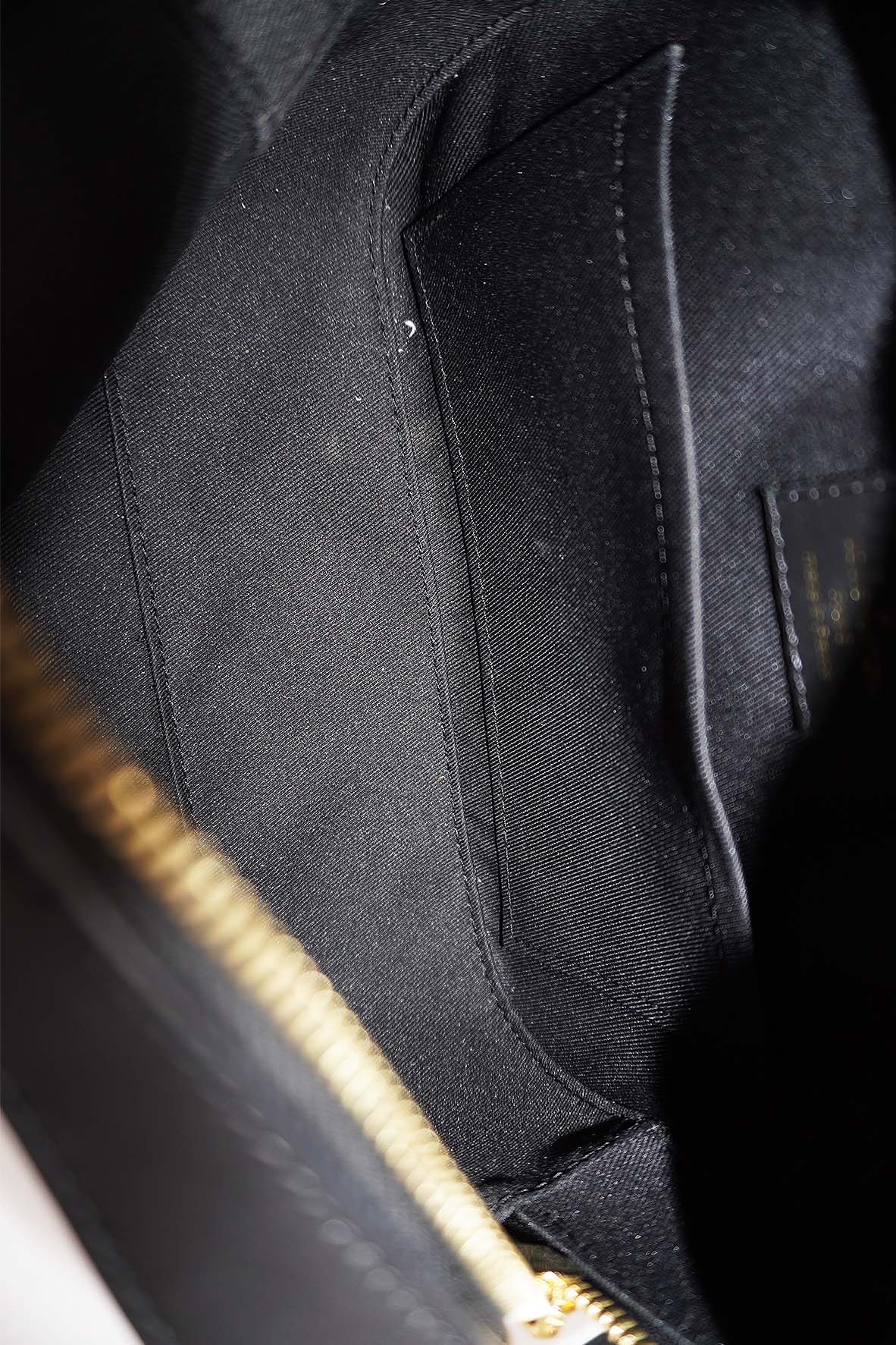 Monogram Saintonge Bag Brown Black