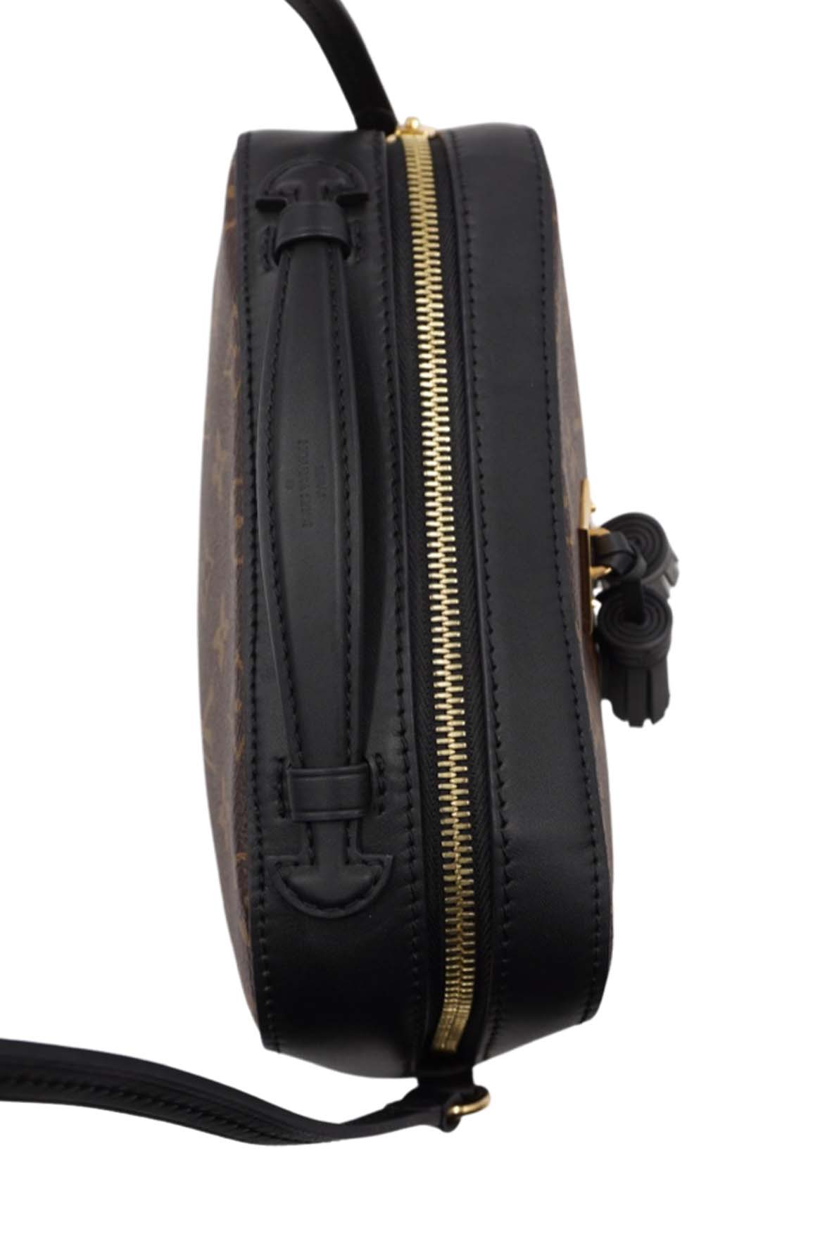 Monogram Saintonge Bag Brown Black