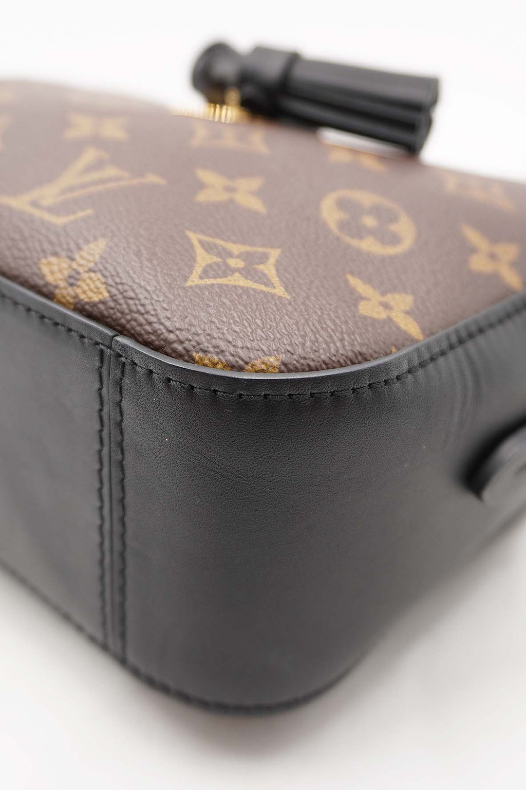 Monogram Saintonge Bag Brown Black