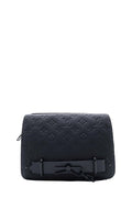 Monogram Steamer Messenger Bag Black