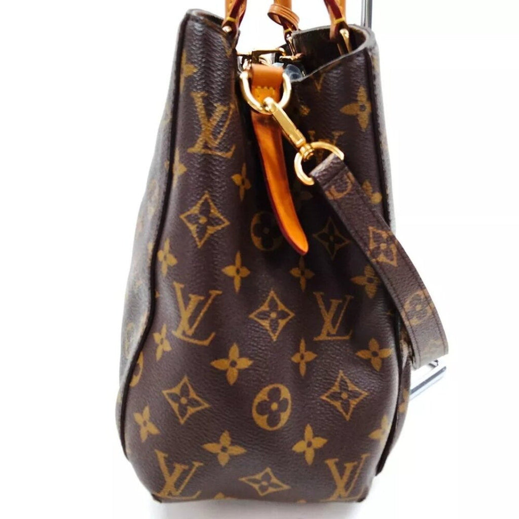 Louis Vuitton Montaigne MM Brown Monogram Hand Bag