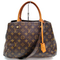 Louis Vuitton Montaigne MM Brown Monogram Hand Bag