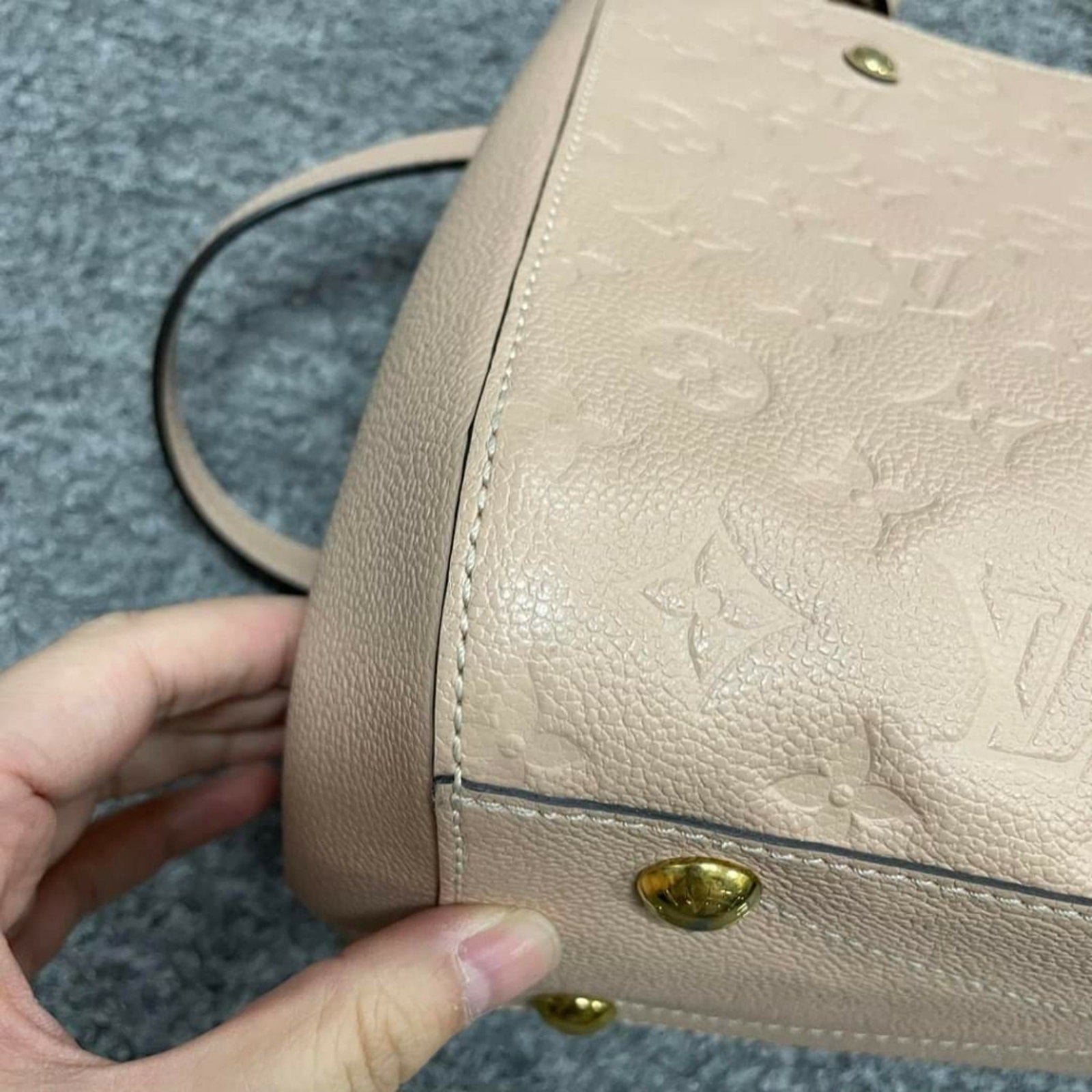 Louis Vuitton Montaigne MM Impreinte Shoulder Bag