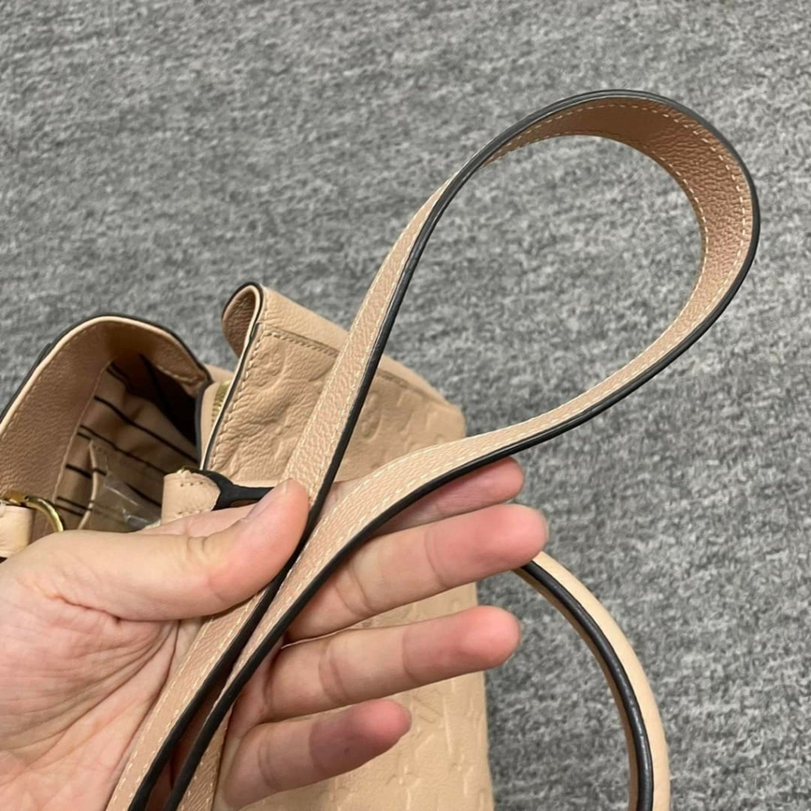 Louis Vuitton Montaigne MM Impreinte Shoulder Bag