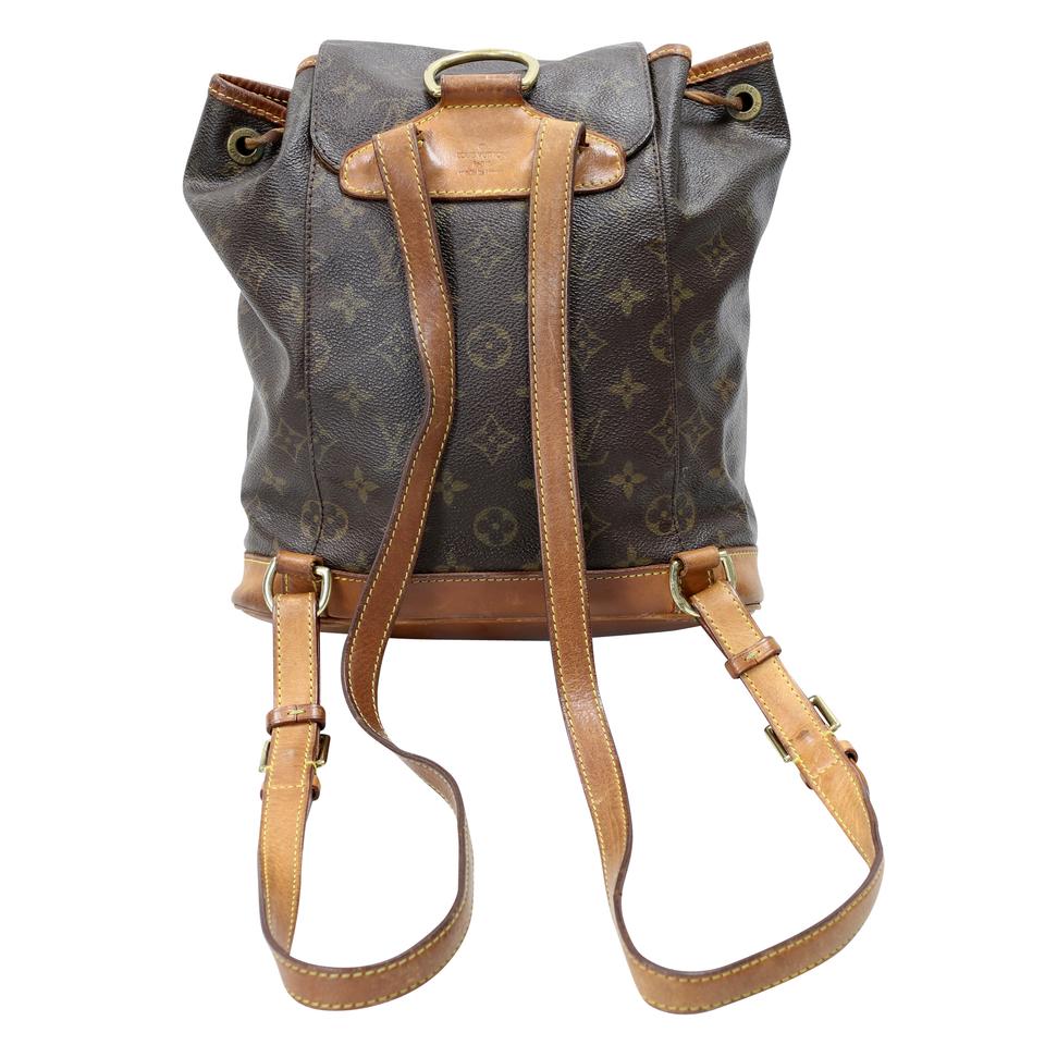 Louis Vuitton Montsouris Drawstring Travel Backpack LV-B0505P-0002