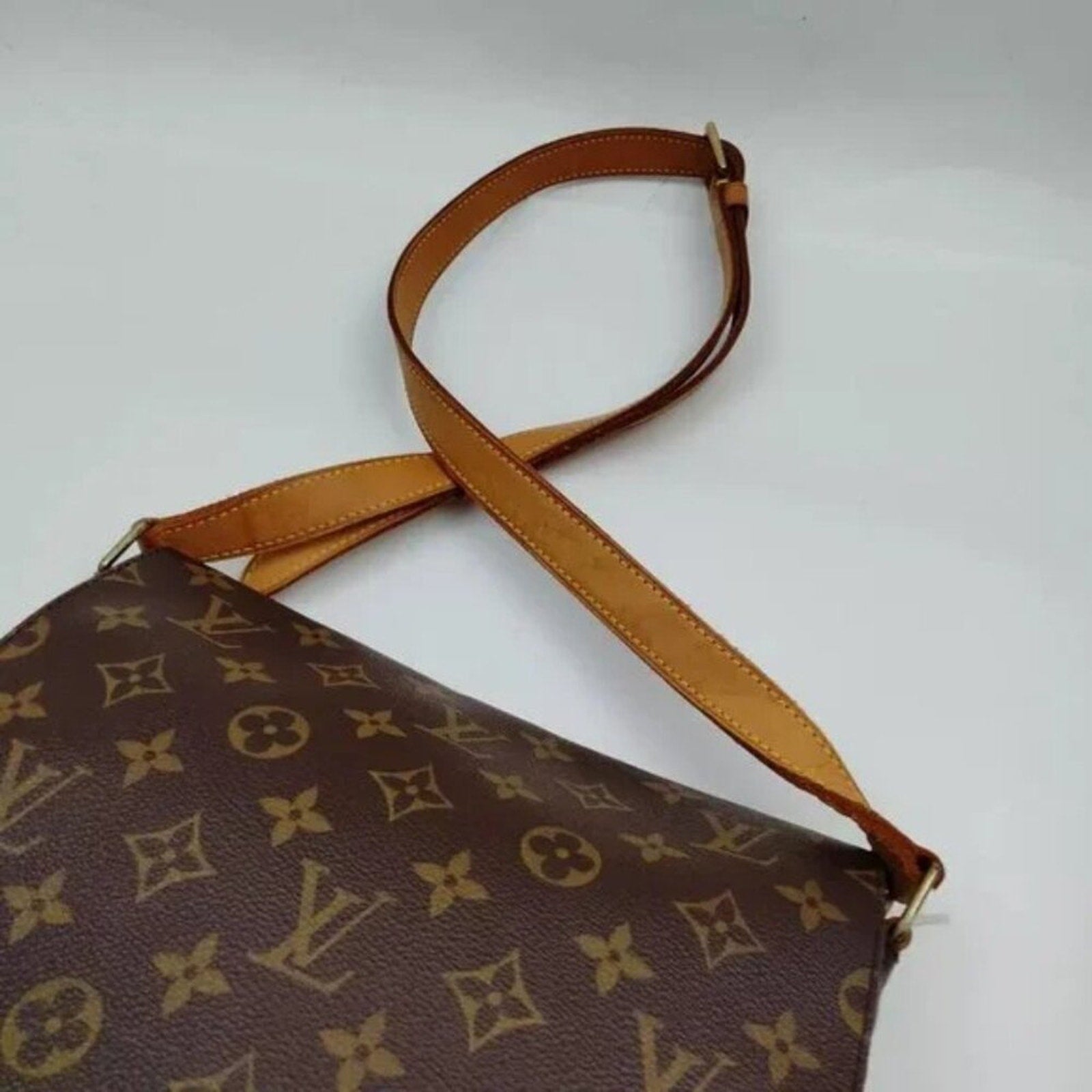 Louis Vuitton Musette Brown Monogram Shoulder Bag