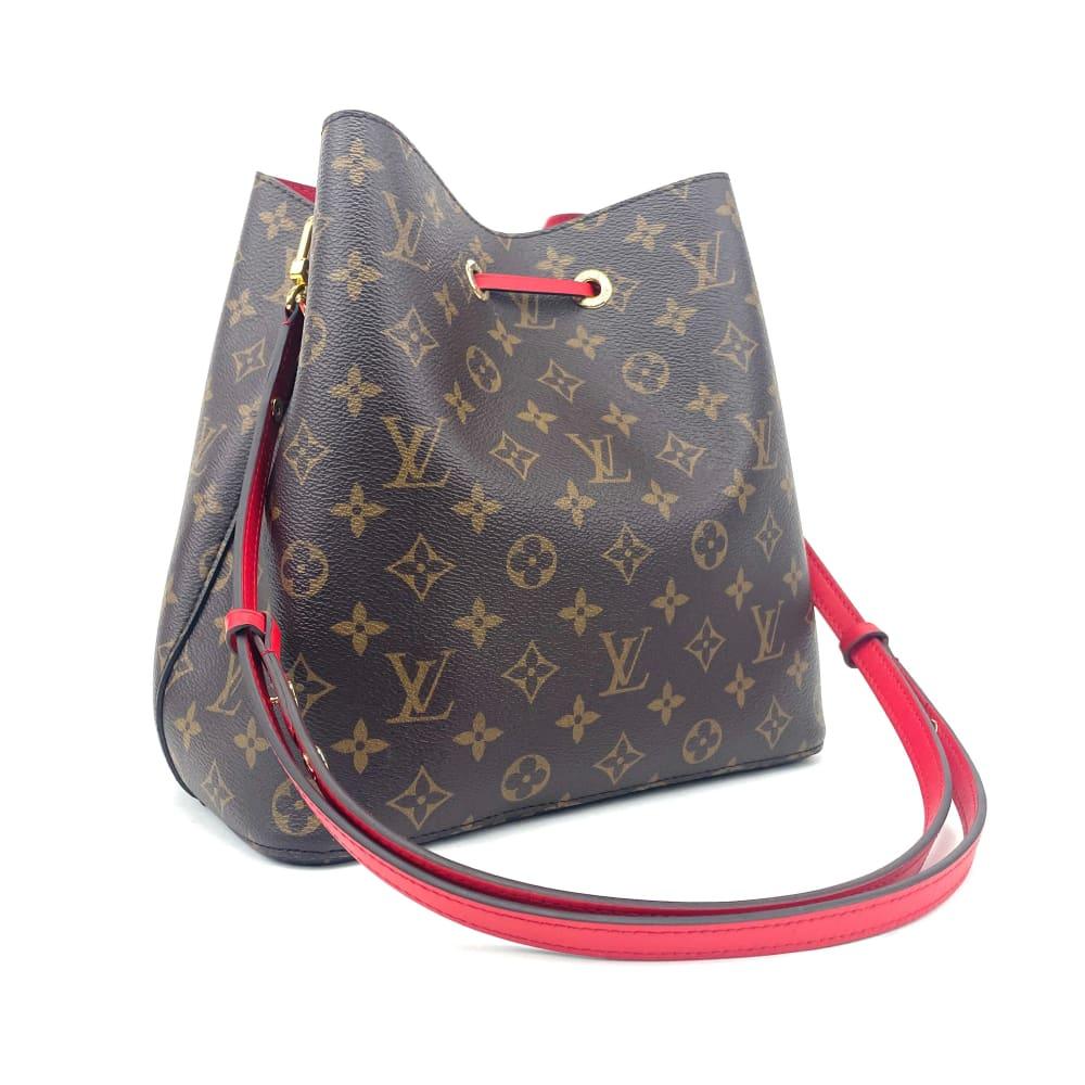 LOUIS VUITTON NeoNoe Monogram-w/Red