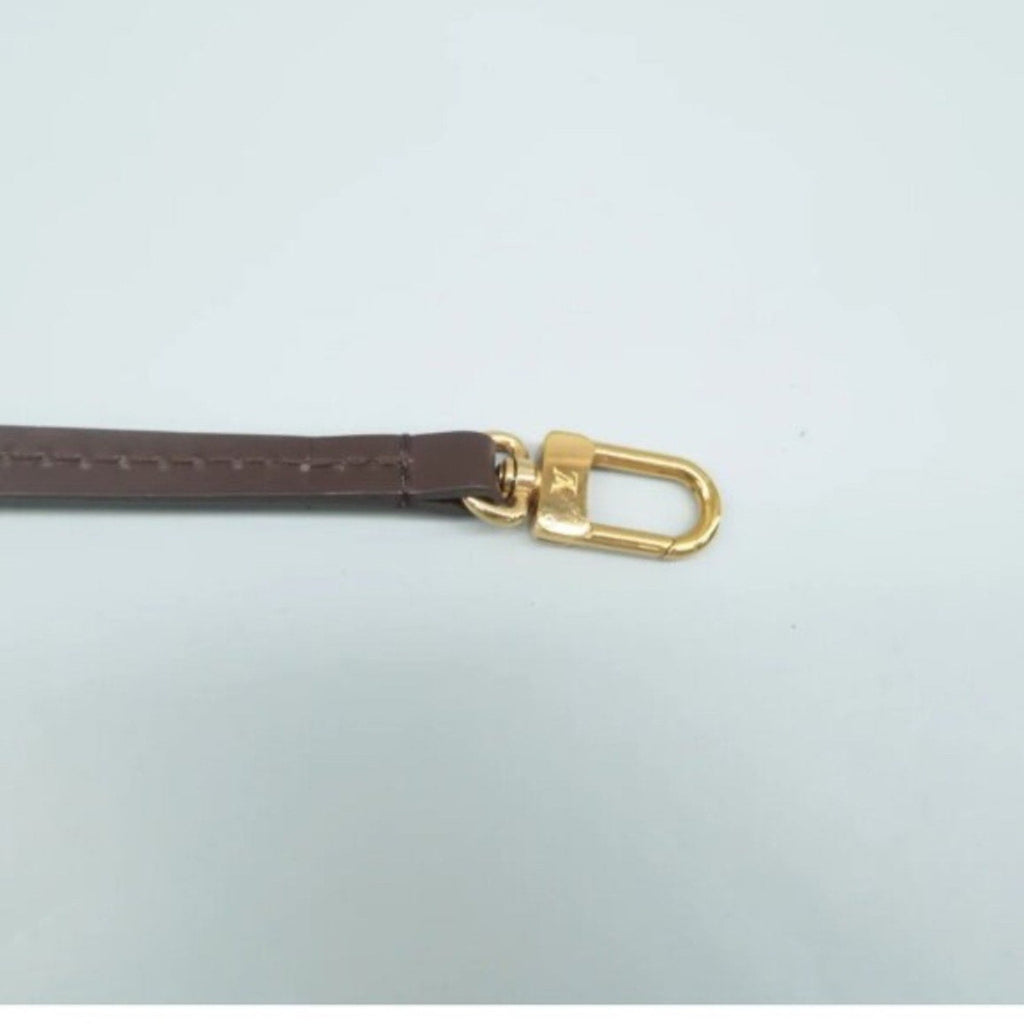 Louis Vuitton Neverfull Brown Damier Ebene Canvas Pouch