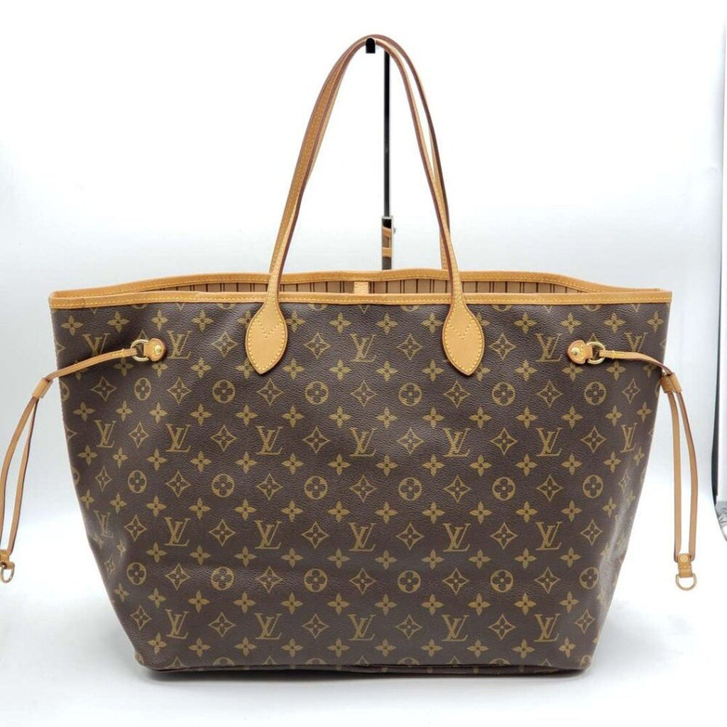 Louis Vuitton Neverfull GM Brown Monogram Canvas Shoulder Bag