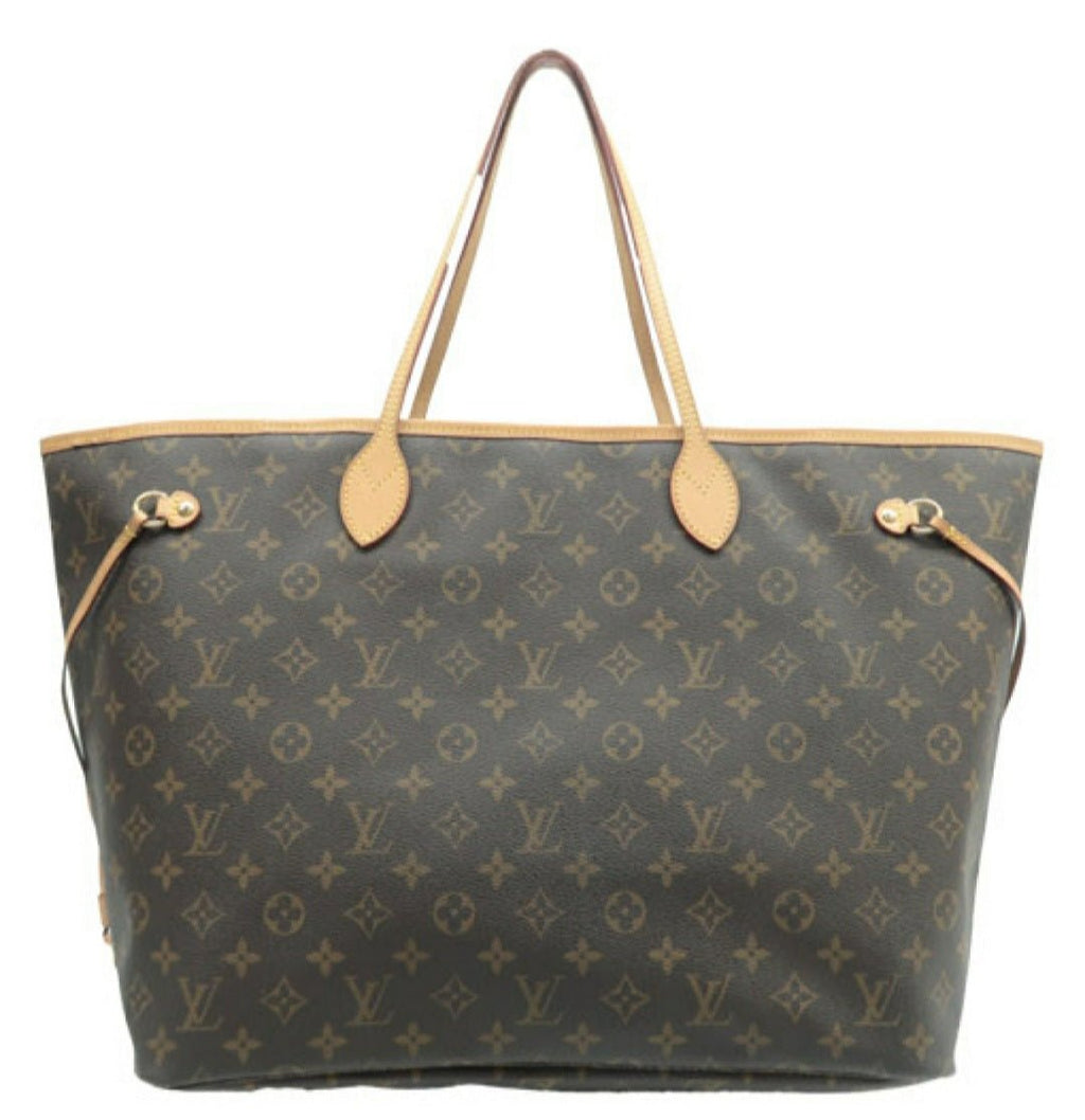 Louis Vuitton Neverfull GM Brown Monogram Canvas Tote Bag
