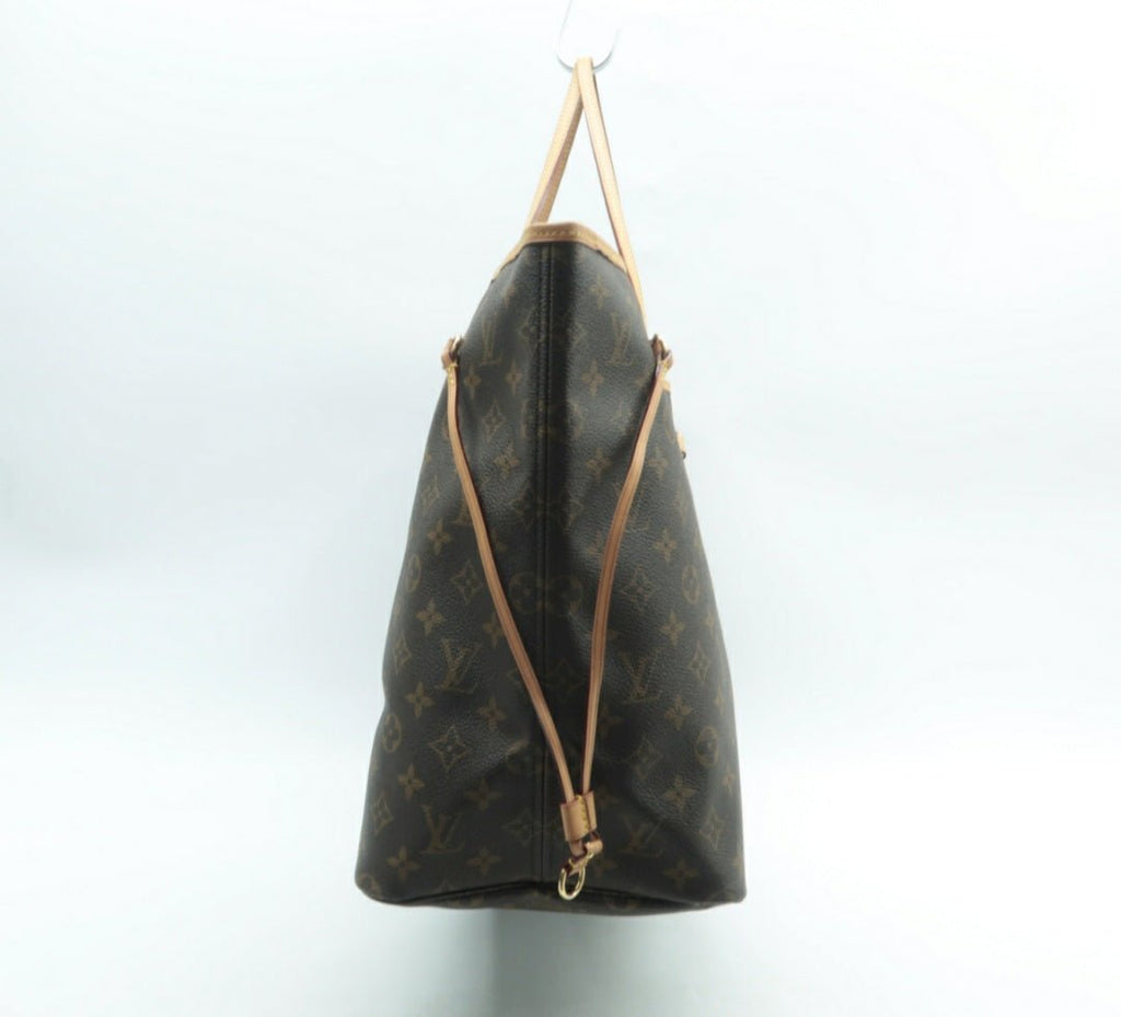 Louis Vuitton Neverfull GM Brown Monogram Canvas Tote Bag