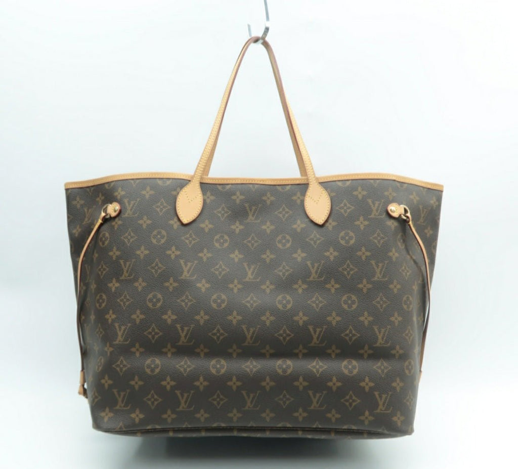 Louis Vuitton Neverfull GM Brown Monogram Canvas Tote Bag