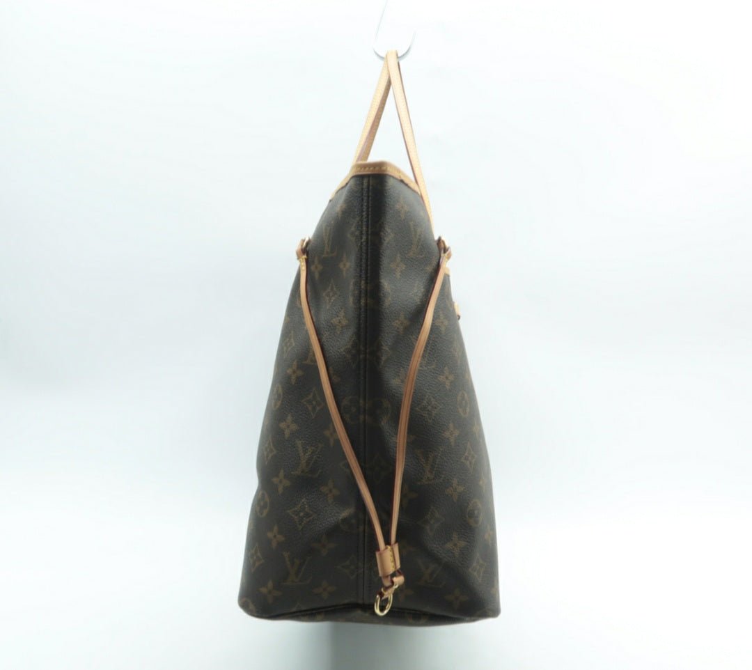 Louis Vuitton Neverfull GM Brown Monogram Canvas Tote Bag
