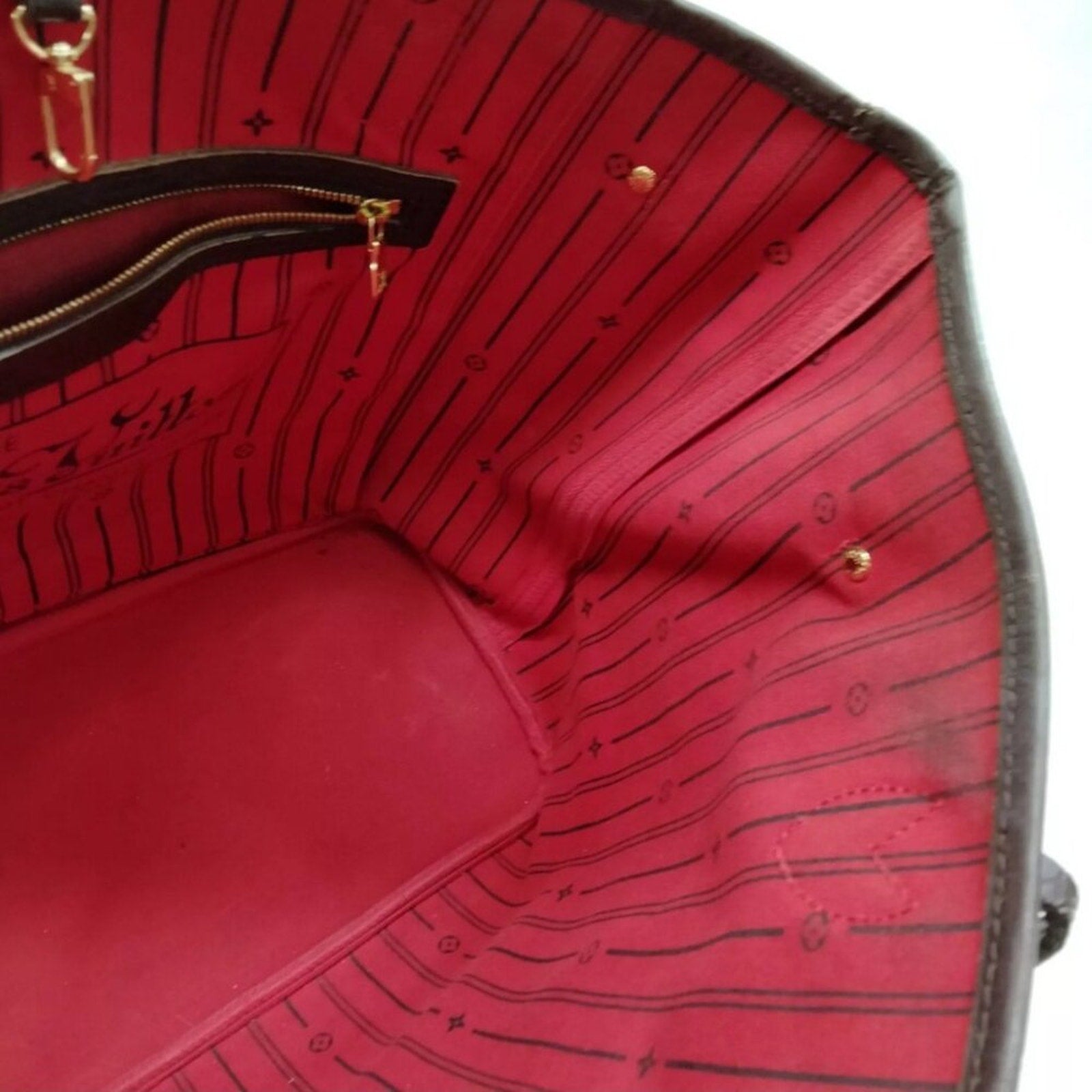 Louis Vuitton Neverfull MM Brown Damier Tote Bag