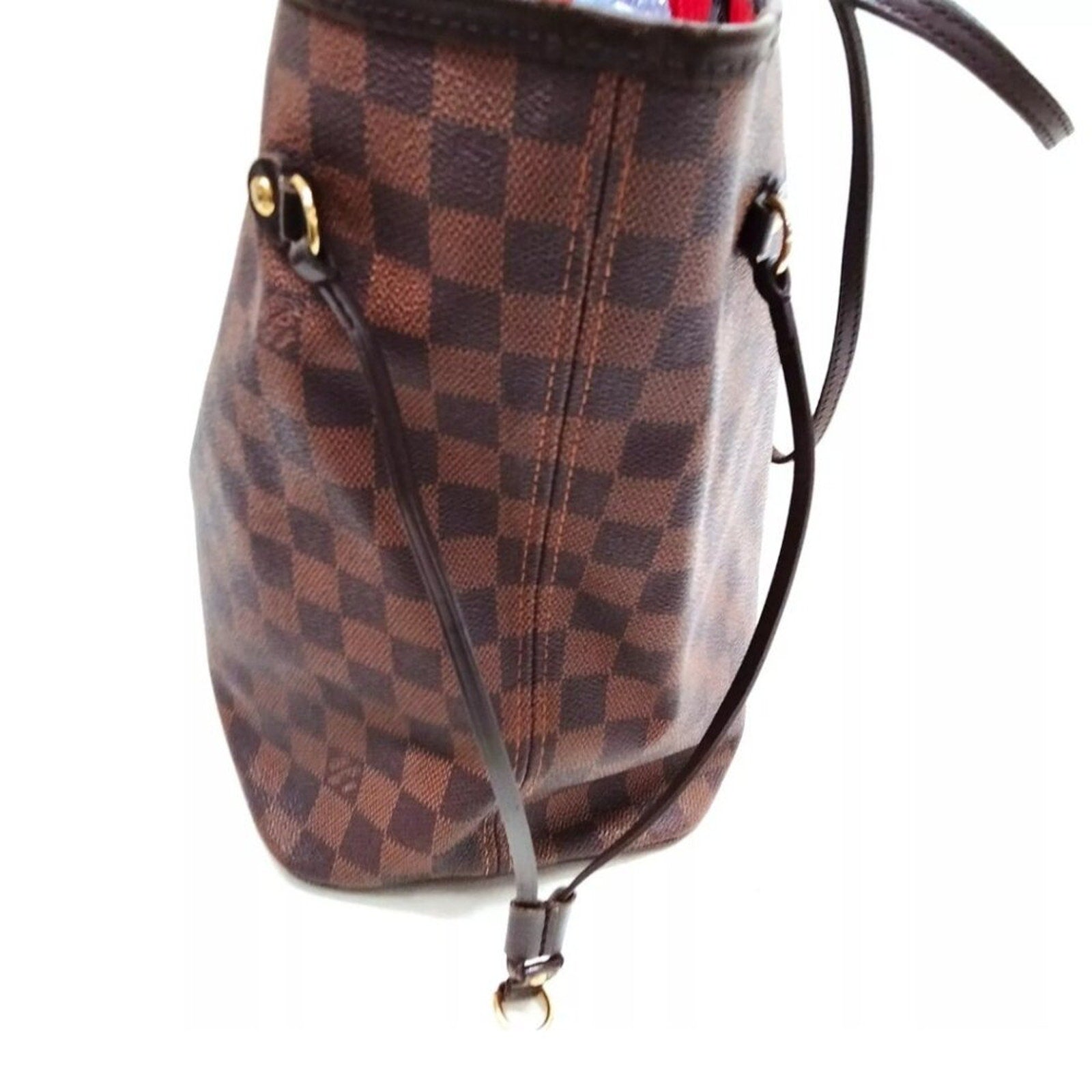 Louis Vuitton Neverfull MM Brown Damier Tote Bag