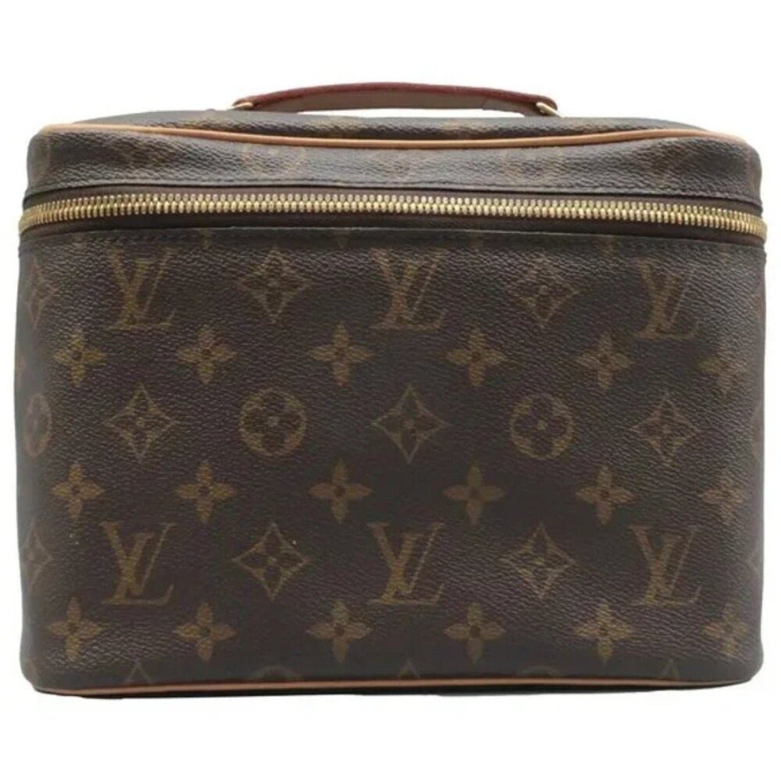 Louis Vuitton Nice Brown Monogram Canvas Vanity Case