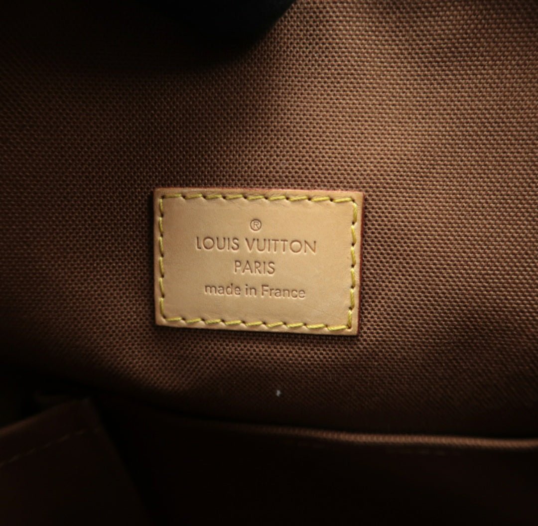 Louis Vuitton Odeon Brown Monogram Canvas Shoulder Bag