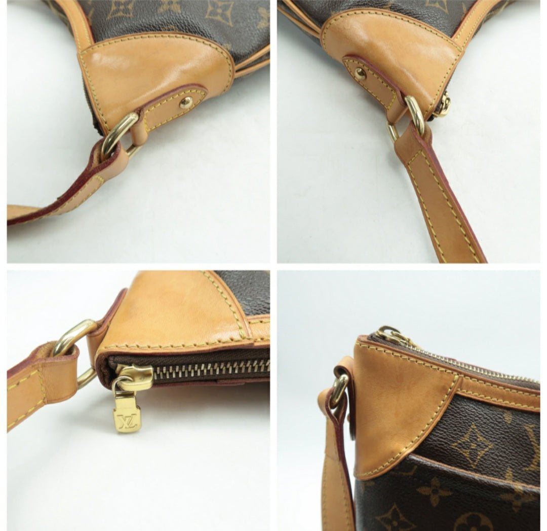 Louis Vuitton Odeon Brown Monogram Canvas Shoulder Bag