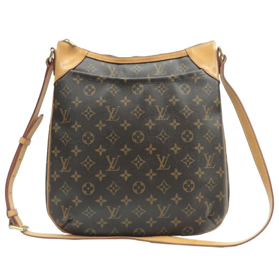 Louis Vuitton Odeon Brown Monogram Canvas Shoulder Bag