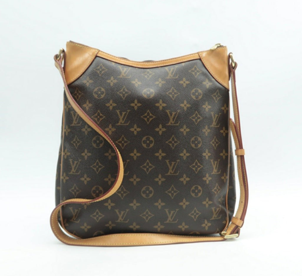 Louis Vuitton Odeon Brown Monogram Canvas Shoulder Bag