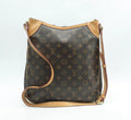 Louis Vuitton Odeon Brown Monogram Canvas Shoulder Bag