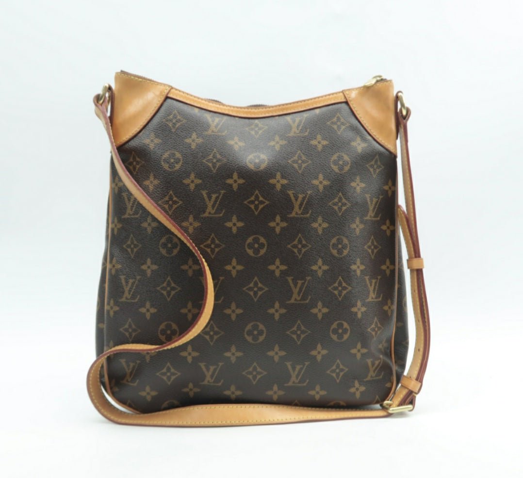 Louis Vuitton Odeon Brown Monogram Canvas Shoulder Bag