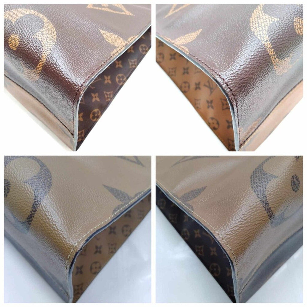 Louis Vuitton  On the Go GM Brown Monogram Giant Tote Bag