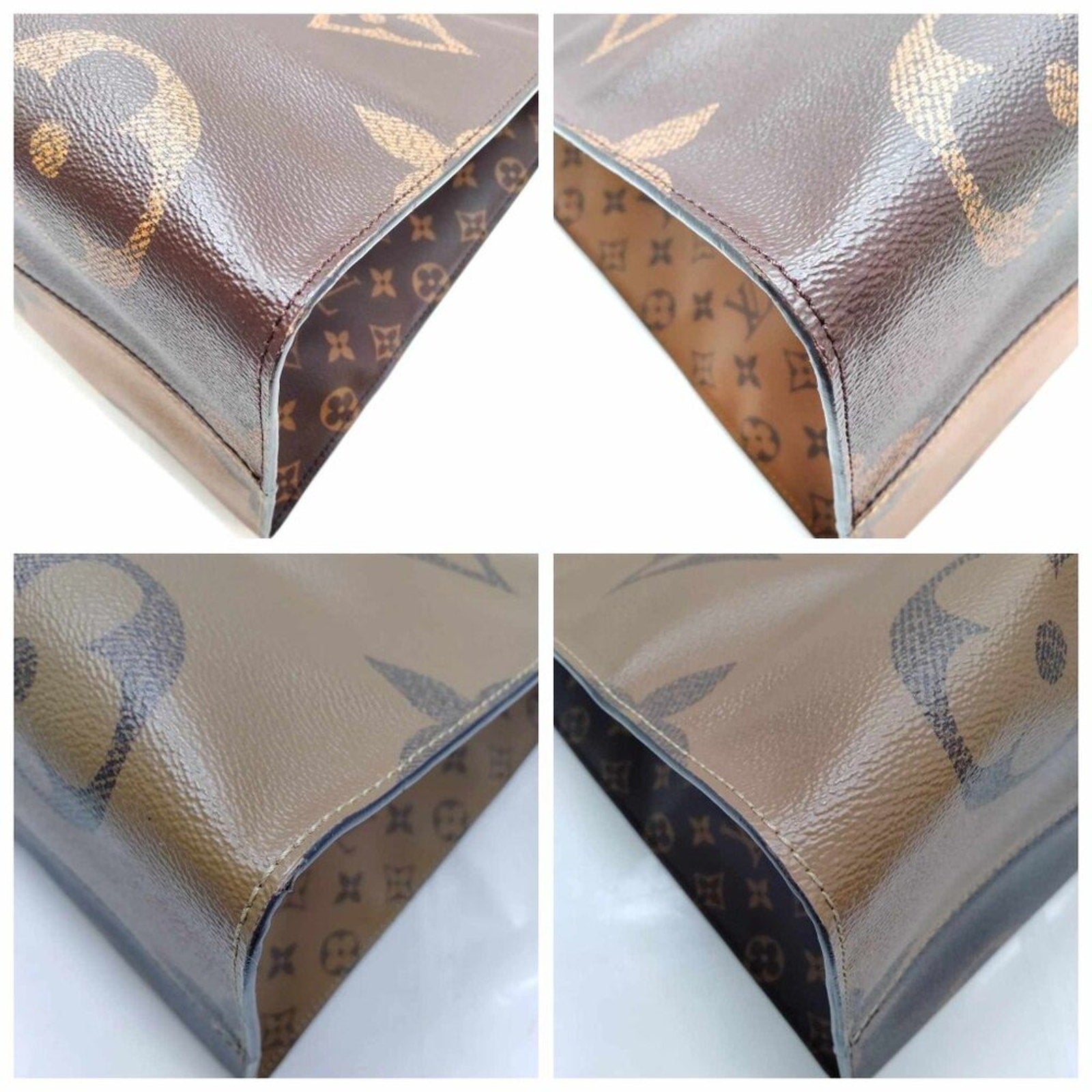 Louis Vuitton  On the Go GM Brown Monogram Giant Tote Bag