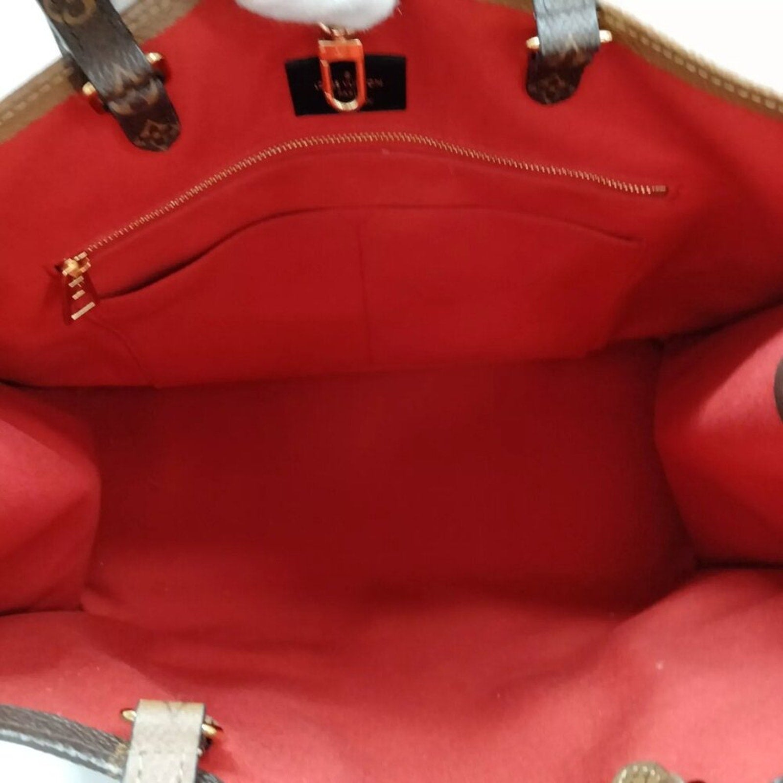 Louis Vuitton  On the Go GM Brown Monogram Giant Tote Bag