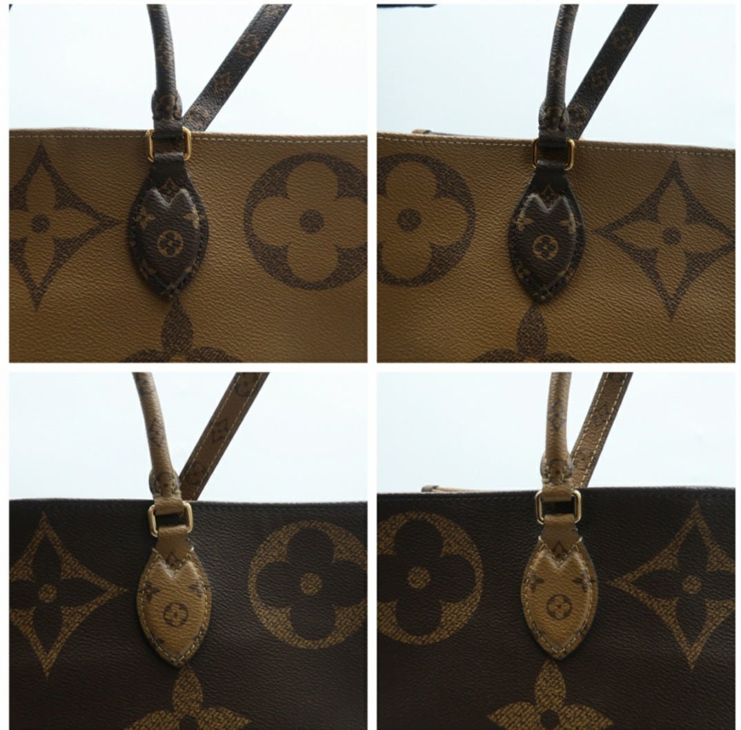 Louis Vuitton Onthego Brown Monogram Canvas Satchel Bag