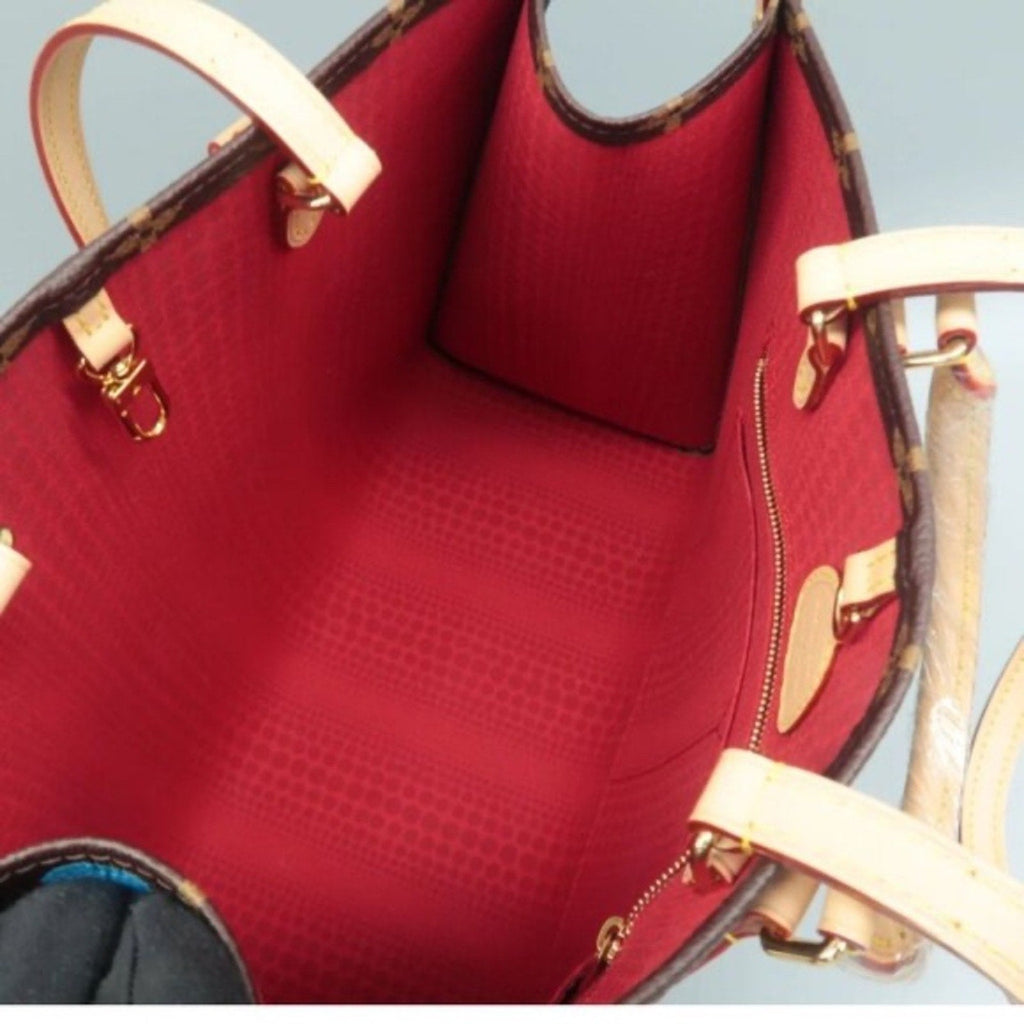 Louis Vuitton Onthego Multicolor Yayoi Kusama Monogram Canvas Satchel