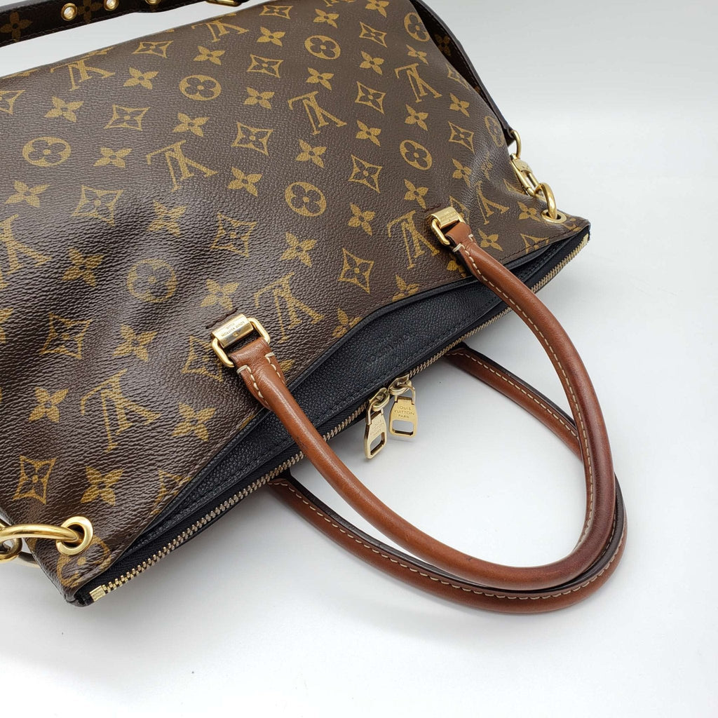 Louis Vuitton Pallas MM Monogram Shoulder Bag