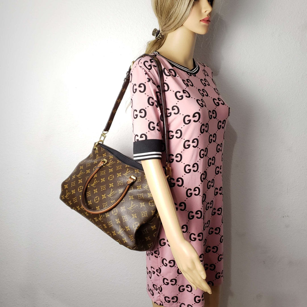 Louis Vuitton Pallas MM Monogram Shoulder Bag