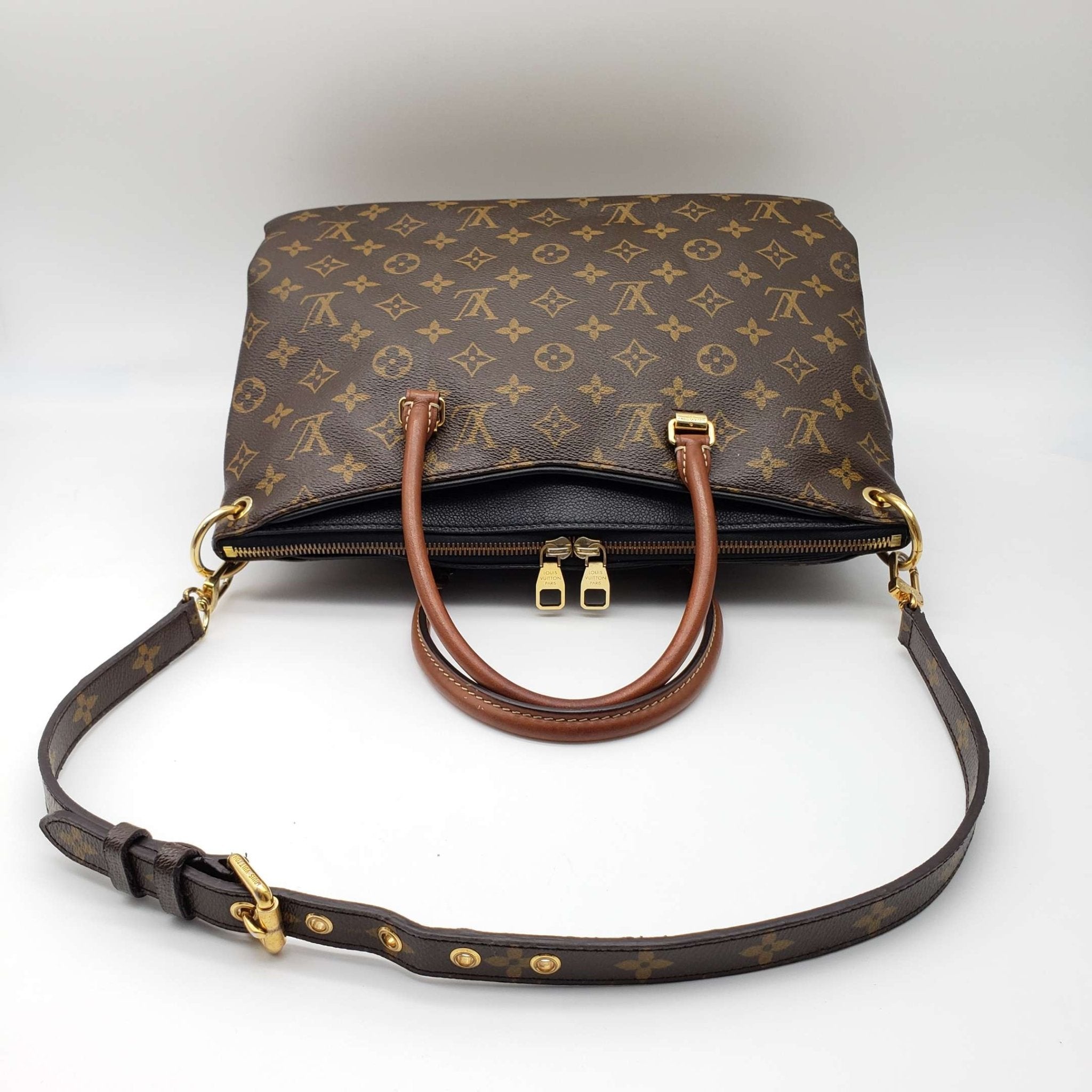 Louis Vuitton Pallas MM Monogram Shoulder Bag