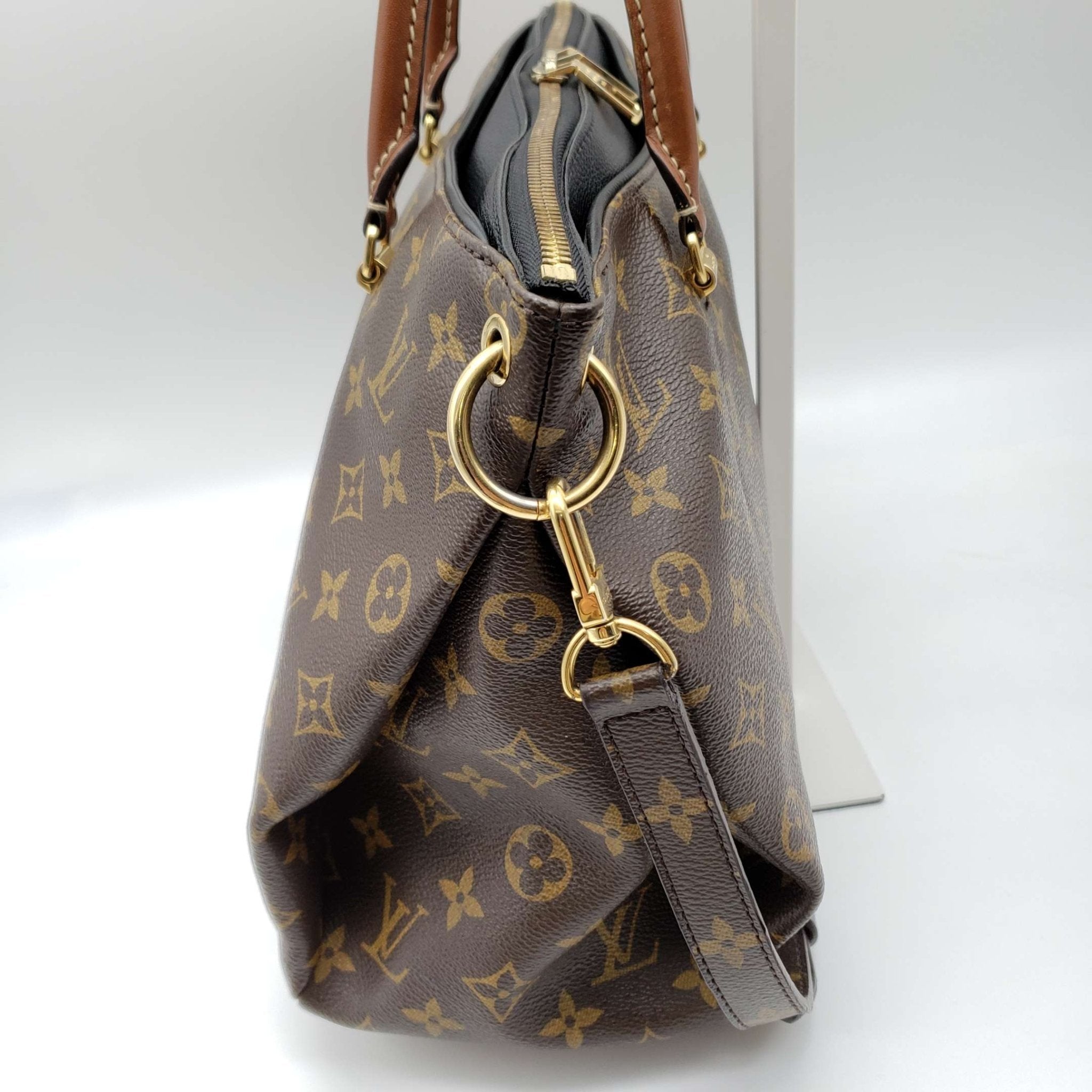 Louis Vuitton Pallas MM Monogram Shoulder Bag