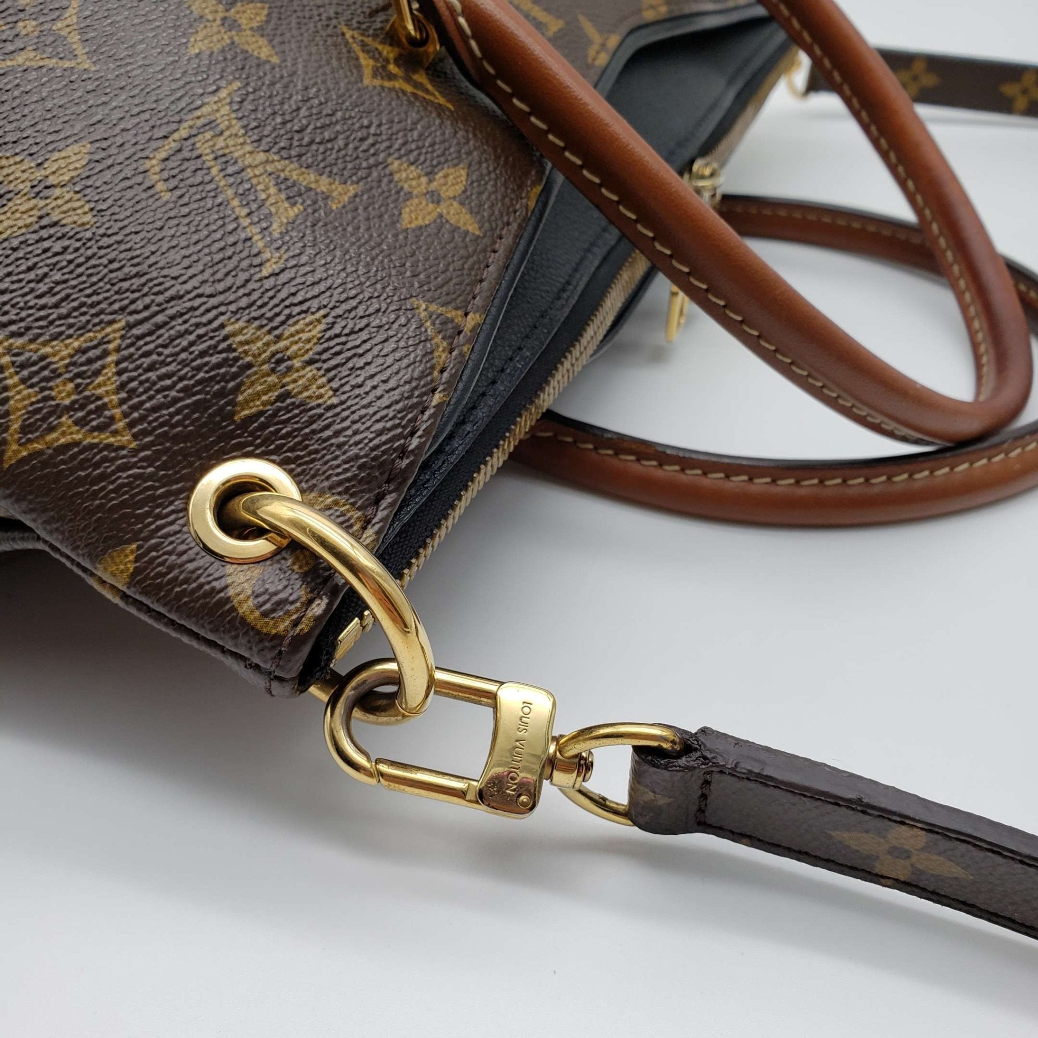 Louis Vuitton Pallas MM Monogram Shoulder Bag