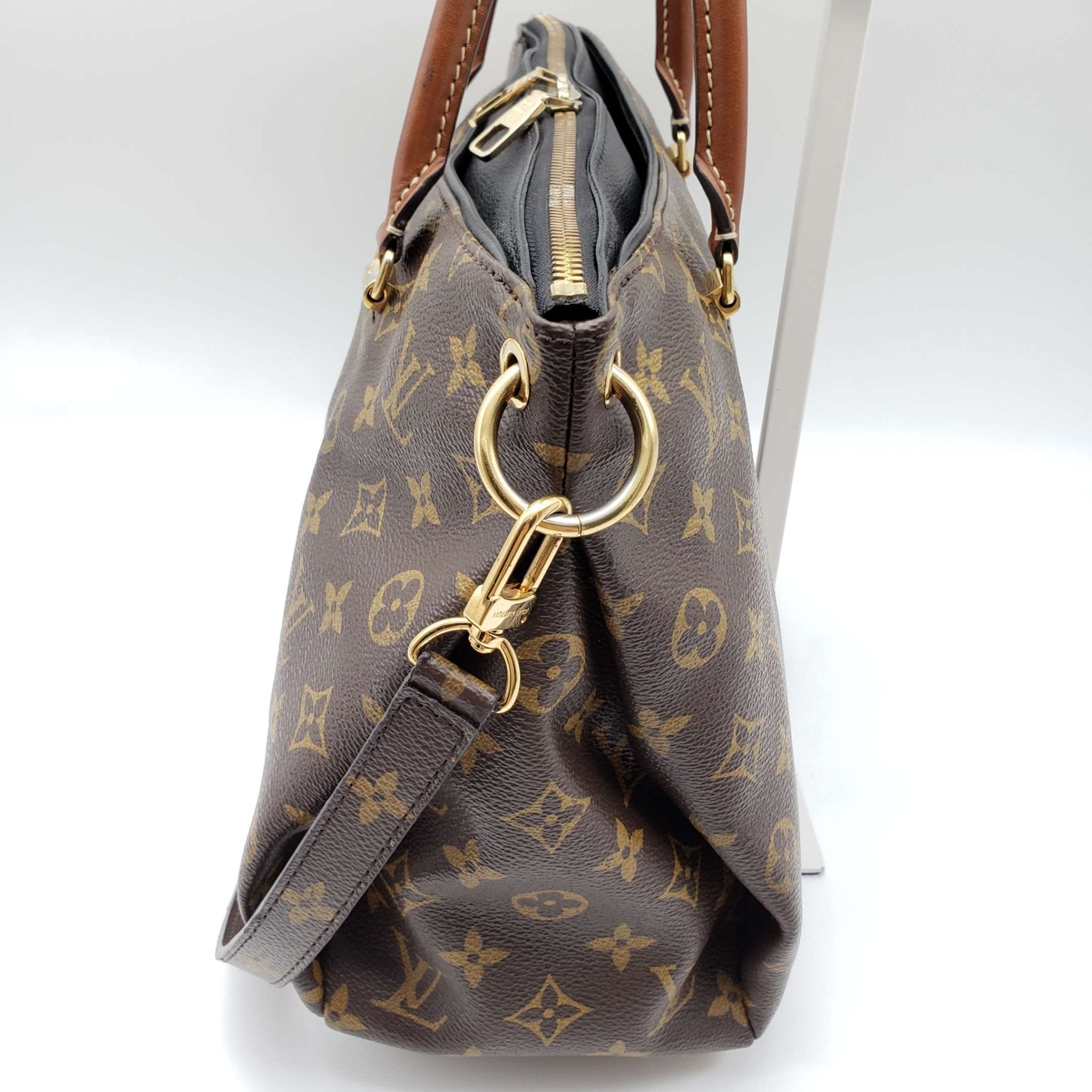 Louis Vuitton Pallas MM Monogram Shoulder Bag