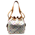 Louis Vuitton Petit Noe Monogram Canvas Takashi Murakami Shoulder Bag LV-B0923P-0006